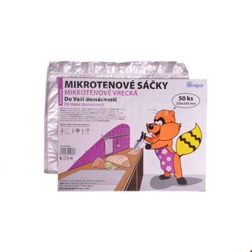 Vrecko HDPE 25x35cm pre domácnosť 50ks balené 03032000