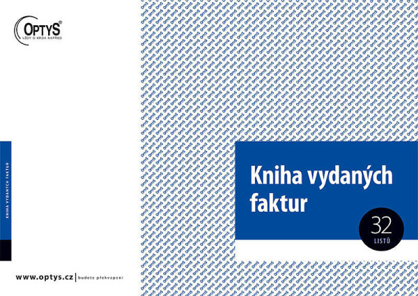 OP 1010 Kniha vydaných faktúr A4 32 listov