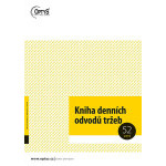OP 1095 Kniha denných odvodov tržieb A4 52 listov