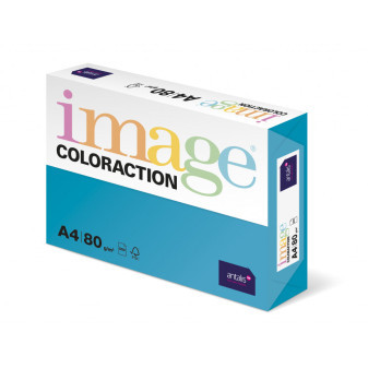 Farebný papier IMAGE Lisbon - sýta modrá, A4, 80g, 500 listov (AB48)