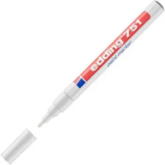 Lakový popisovač Edding 751-biely