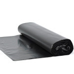 Vrece na odpad LDPE 240l čierny 10ks, 90x140 pevné 07029000