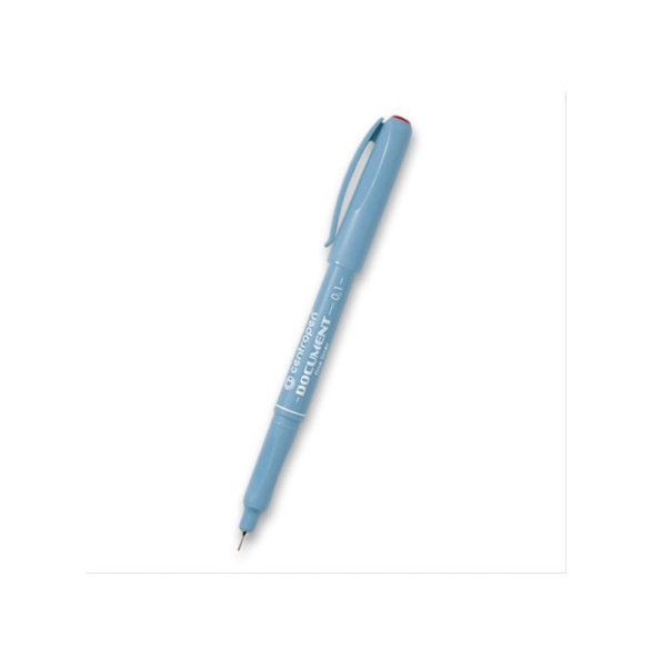 Popisovač Centropen 2631 dokumentný červený hrúbka 0,1mm