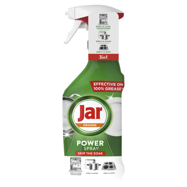 Jar Power Spray do umývačky Orange 3v1 500ml