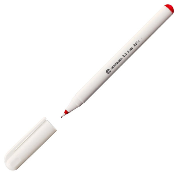 Popisovač Centropen 2811 F červená šírka 0,3mm