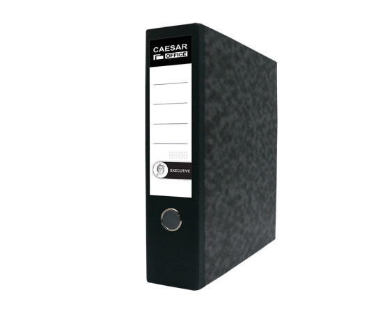Zakladač A4 8 cm čierny mramor s vreckom SmartLine 4527 ORDNER/A4/8BLACK/P