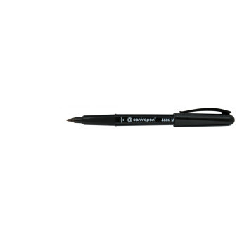 Popisovač Centropen 4606 na CD/DVD čierna šírka 1mm