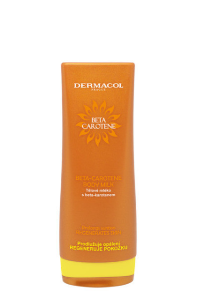 DERMACOL Beta Carotene telové mlieko po opaľovaní s Beta-Carotenom 200ml