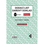 BA ET 130 Dodací list daňový doklad A5 50 listov nepropisovací