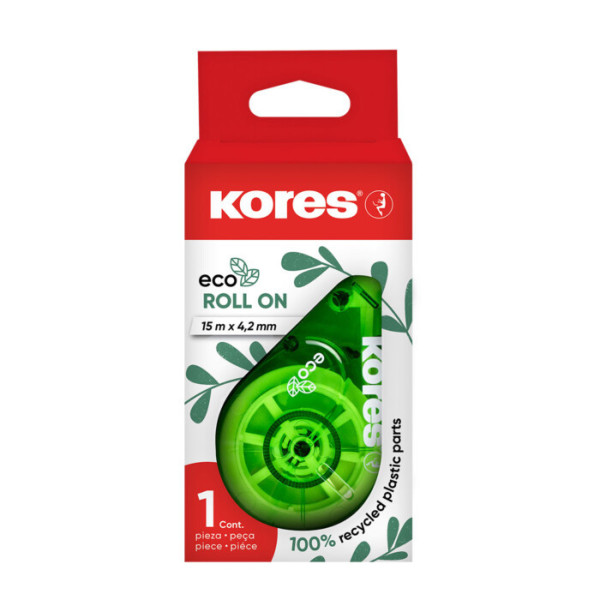 Kores ECO Roll on, zelený 15 mx 4,2 mm 84720