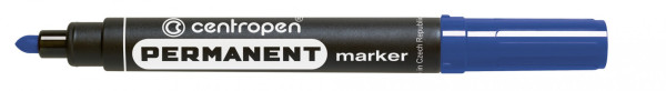 Popisovač Centropen 8566 permanent modrá šírka 2,5mm