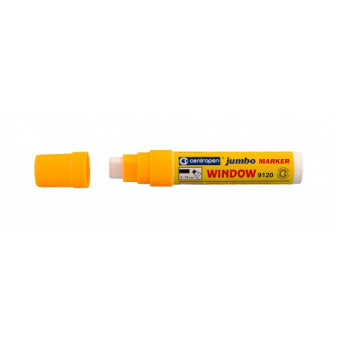 Popisovač Centropen 9120 kriedový oranžová šírka 2 - 15mm