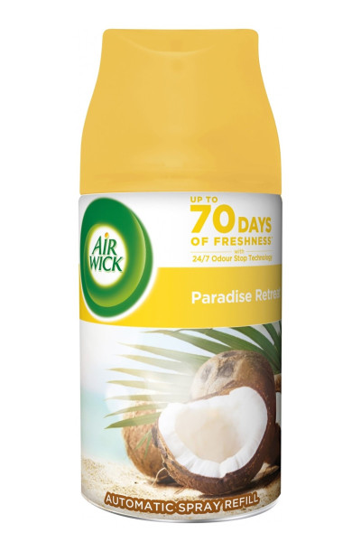 AIR WICK osviežovač vzduchu 250 ml refill Rajská Záhrada Paradise Retreat