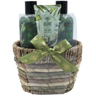Darčeková sada Aurora Olive pre ženy 3 produkty