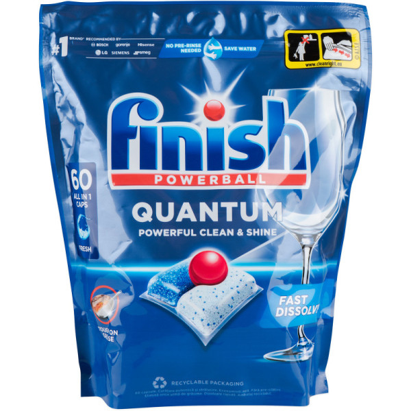 Finish Quantum tablety do umývačky 60 ks