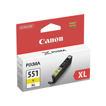 Canon CLI-551 XL Y originálny cartridge yellow pre Pixma iP7250, MG5450, MG6350 veľká