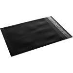 Plastová obálka 325 x 375 - 100 ks EKO čierna