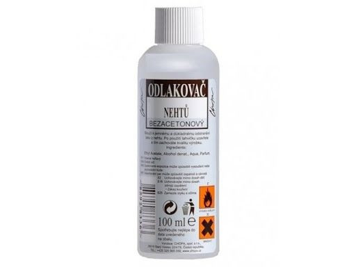 Chopa odlakovač nechtov bez acetónu, 100ml