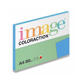Farebný papier IMAGE Malta - stredne modrá, A4, 80g, 500 listov-dopredaj