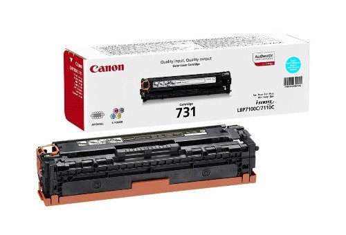 Canon CRG-731 originálny toner cyan pre LBP-7100Cn, 7110Cw, MF 8280Cw, 1 500str.
