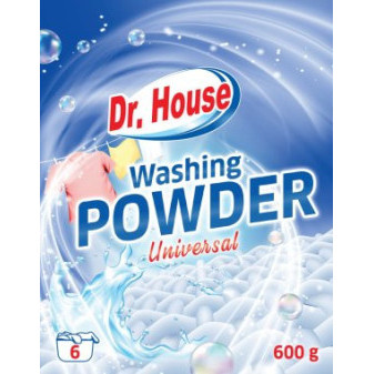 Prací prášok Dr.House Universal 6 dávok 600g