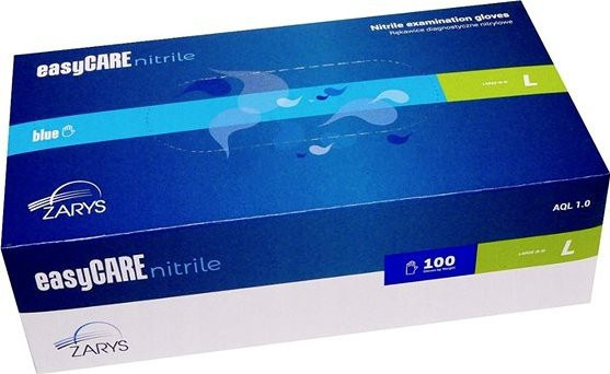 Nitrilové rukavice EASYCARE bez púdru veľkosť XL 100 ks