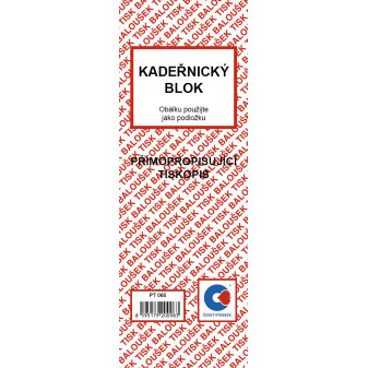 BA PT065 Kadernícky blok