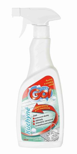 Odmasťovač do kuchyne v spreji Go!, 500ml-dopredaj