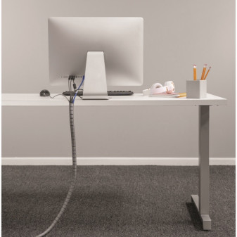 Fellowes Cablezip organizér a chránič kabeláže strieborný