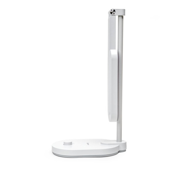Platinet stolná LED lampa Luna 10W stmievateľná, USB port, biela