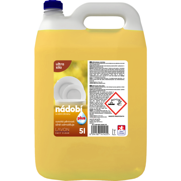 LAVON riadu PLUS LEMON 5L 10158
