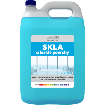 LAVON sklá a lesklé povrchy 5L 10147