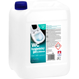 LAVON WC hygienický gél s chlórom 5 L 10125