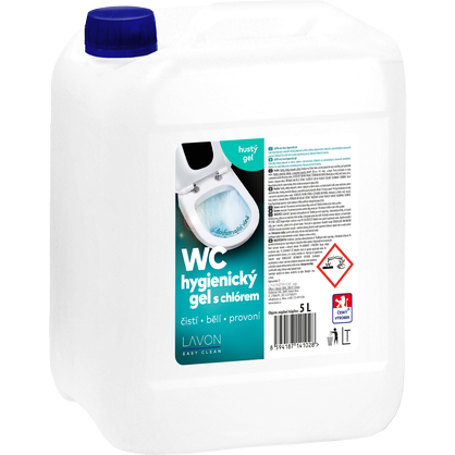 LAVON WC hygienický gél s chlórom 5 L 10125