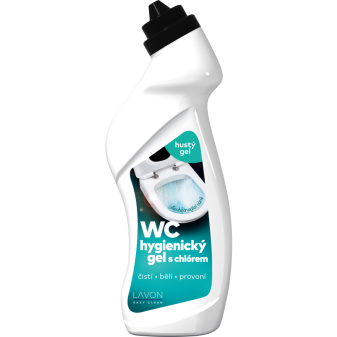 LAVON WC hygienický gél s chlórom 750 ml 10124