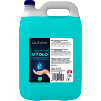 LAVONEA hygienické mydlo s panthenolom, antimikrobiálna prísada 5L 10088