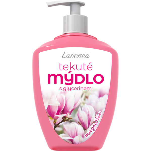 LAVONEA tekuté mydlo MAGNÓLIE (ružové) 500ml 10011
