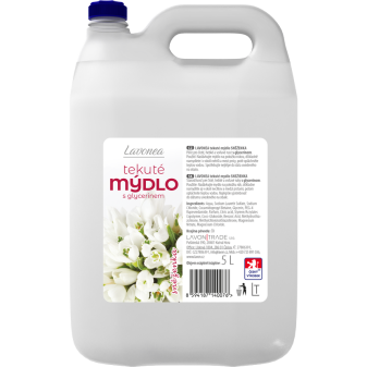 LAVONEA tekuté mydlo SNEŽENKA (biele) 5l 10016