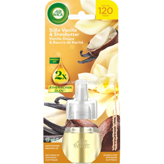 AIR WICK 19ml vôňa Vanilla Bean and shea butter