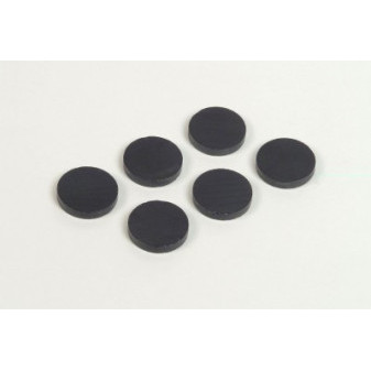 Magnet 850/26 priemer 2,6 cm čierny 12ks RON