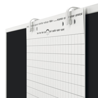 Magnetoplan držiak papiera na tabuľu 2ks