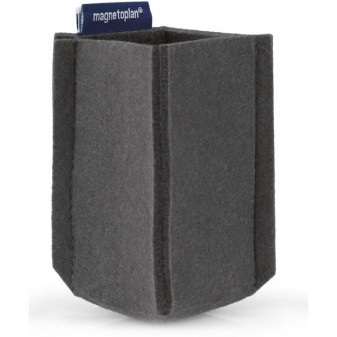 Magnetoplan magnetoTray ecoAware magnetický držiak popisovačov sivý
