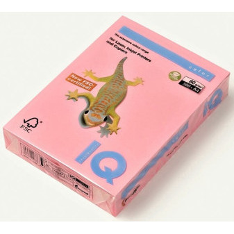 Farebný papier IQ NEOPI - A4 80g ružová neónová 500 listov - dopredaj
