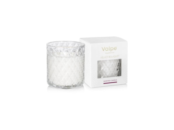 Vonná sviečka v krištáli Velvet Bouquet VC-001-458 Valpe