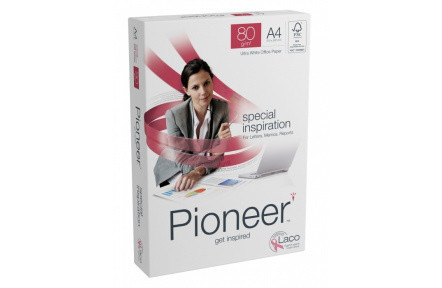 Kancelársky papier A4 80g biely 500 listov Pioneer, najvyššia kvalita A+, belosť 170