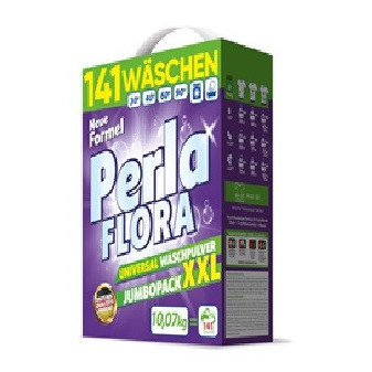 Nemecký prací prášok Perla Flora univerzálny 10,07kg