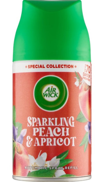 AIR WICK osviežovač vzduchu 250 ml refill Broskyňa a marhuľa