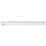 Pravítko 30cm číre KTR Concorde, transparentné A65570