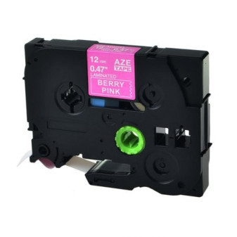 Alternatívna páska Brother TZ-MQP35/TZe-MQP35, 12mm x 5m, biela tlač / ružový podklad