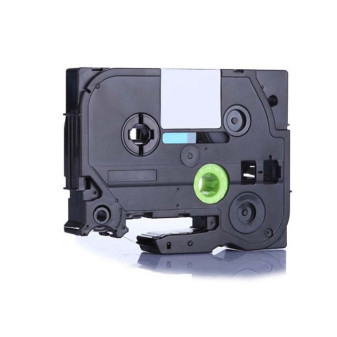 Alternatívna páska Brother TZ-S521 / TZe-S521, 9mm x 8m, extra adhezívna čierna tlač / modrý podklad